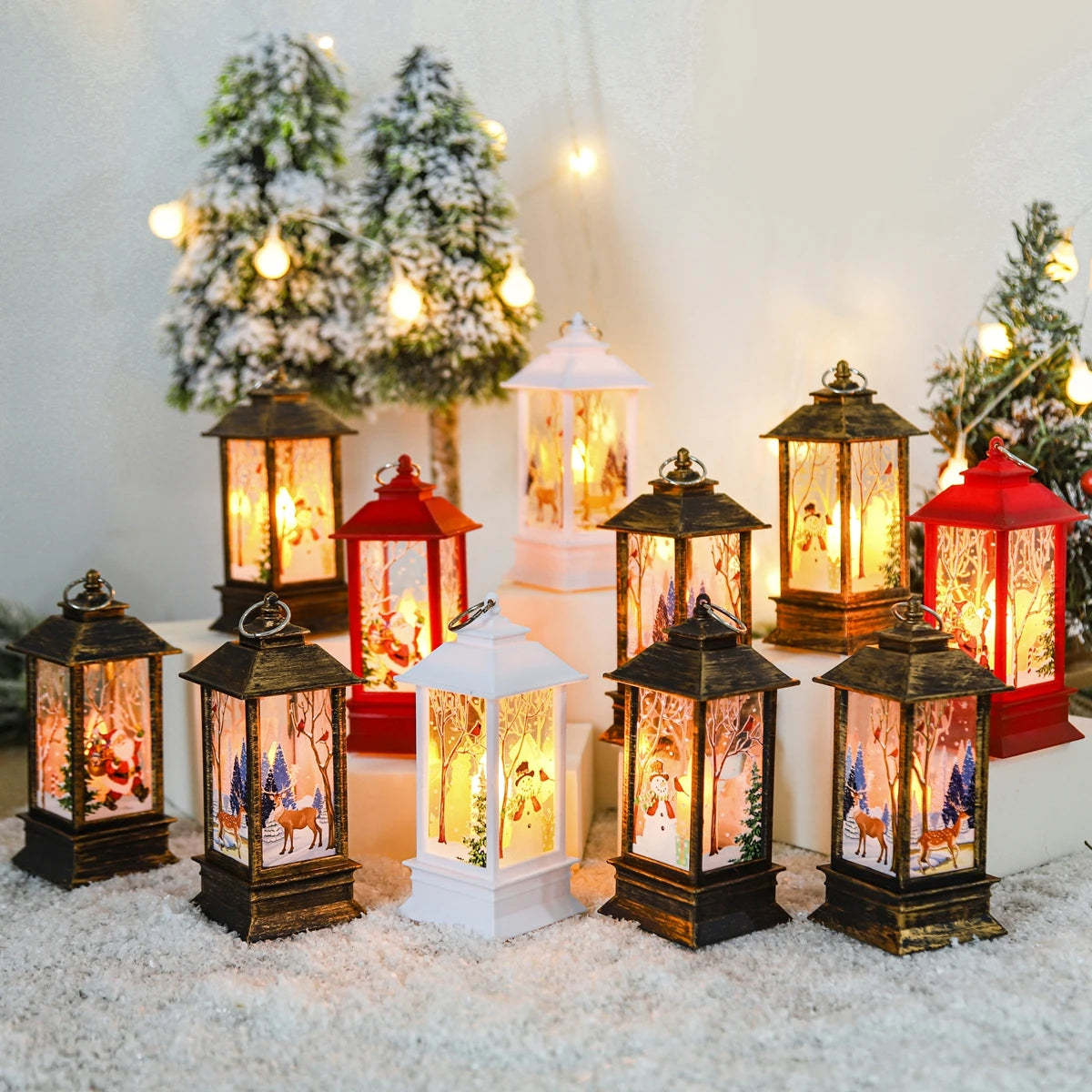 Mini Christmas Lantern Light